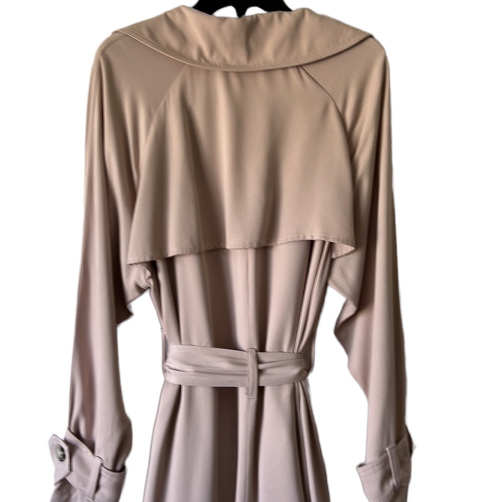 SOLD NWT BB Dakota by Steve Madden Parchment Trench Coat Size Small Reg. $139 - Picture 6 of 11
